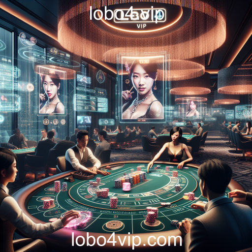 A Revolução dos Jogos Ao Vivo no lobo4.vip
